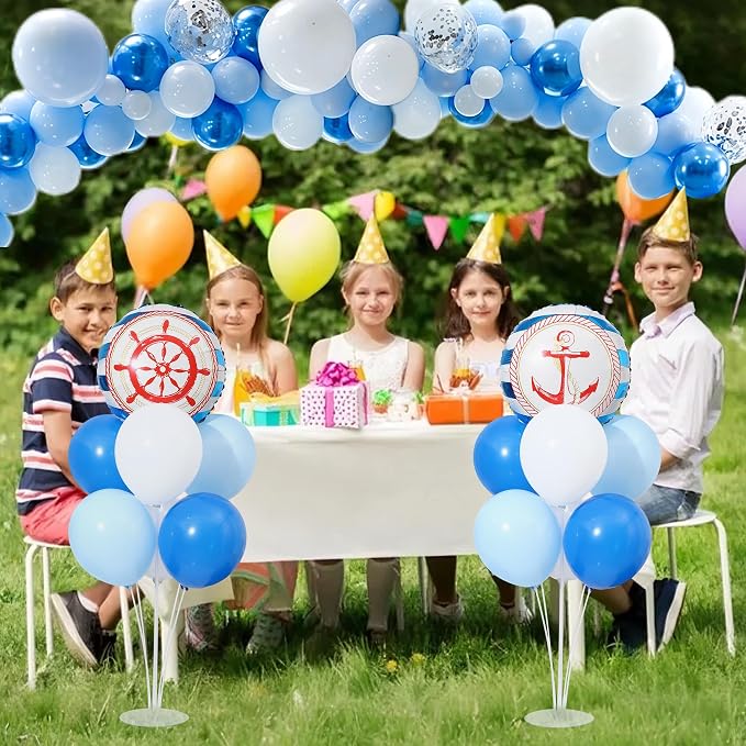 Nautical Balloon Stands for Table Centerpieces 2 Sets - Image 7
