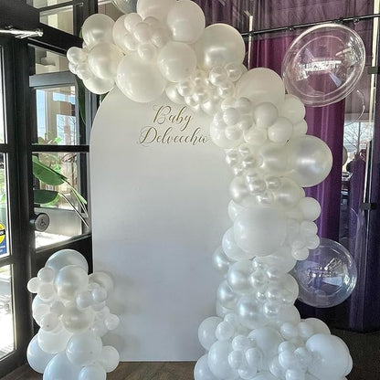 Pearl White Balloons 12 inch - Image 4