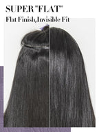 LUVME Silky Straight Clip in Hair Extensions Real Human Hair, 270g 14pcs 22 Inch Invisible PU Skin Weft Natural Brazilian Clip in Hair Extensions for Women