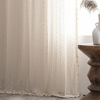 Sutuo Home Boho Curtains for Bedroom Nursery 90 Inch Length, Bohemian Geometric - Image 3