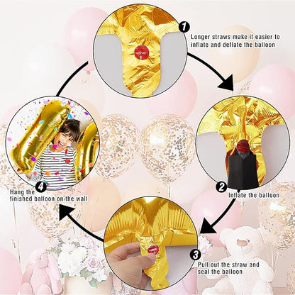 40 inch Number Balloon 0-9 Red Large Number 12 Balloons, Digital Balloons - Image 6