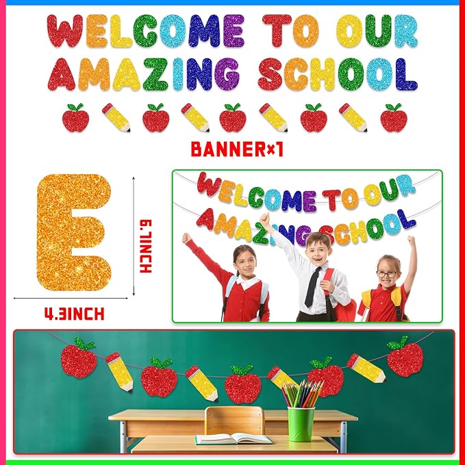 Welcome To School Banner, Welcome Sign - Image 6