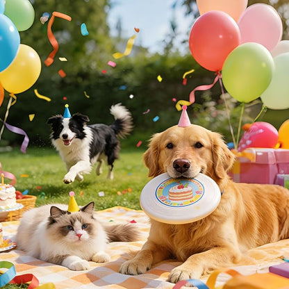 CANREVEL Mini Party Hats for Stuffed Animals Headwear, Birthday Hats - Image 4