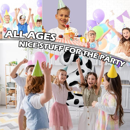 40 Inch Cow Print Number 2 Balloons, Birthday Party Aluminum Foil Balloon - Image 7