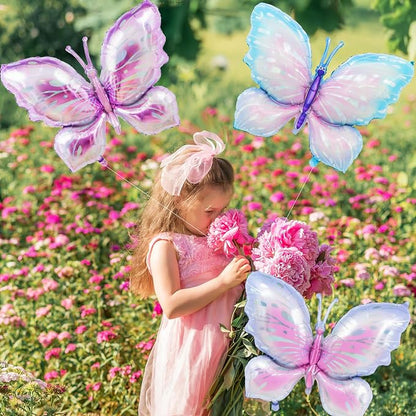6 Pieces 39 Inches Butterfly Balloons - Image 4
