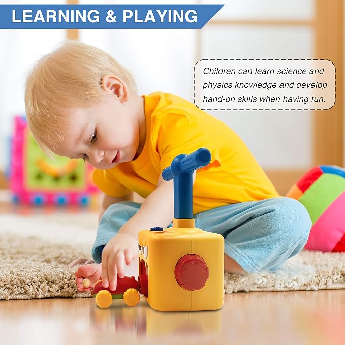 Toddler Toys Balloon Pump Stomp Rocket - Image 6