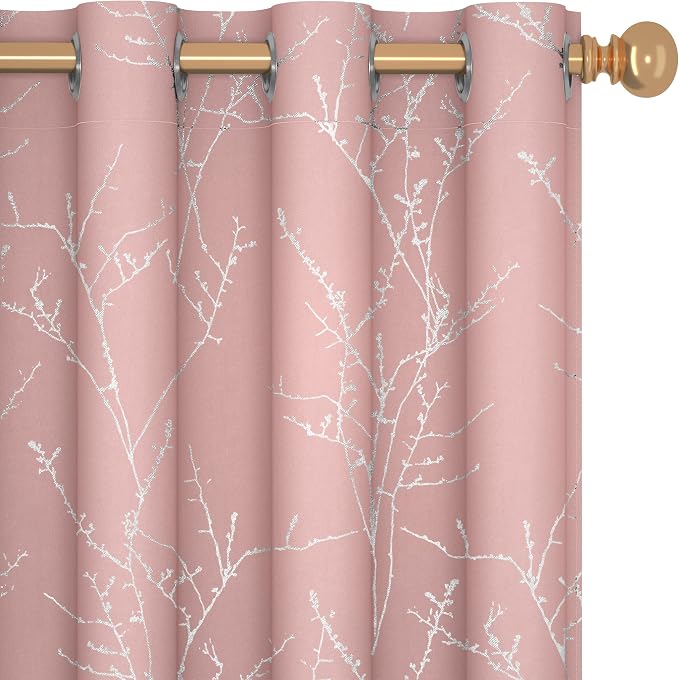 Deconovo Living Room Curtains 95 Inches Long, Thermal Insulated, Room Darkening by Unknown