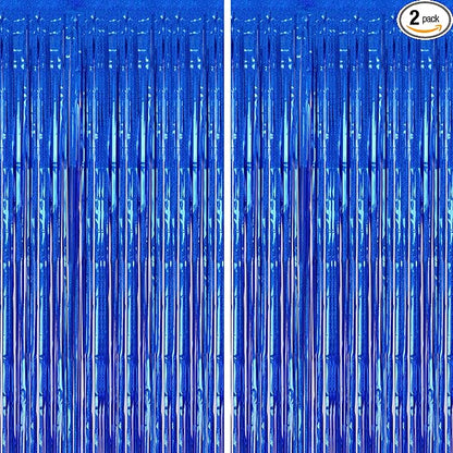 DECOCKRAT 2 Pack Foil Fringe Backdrop by DECOCKRAT