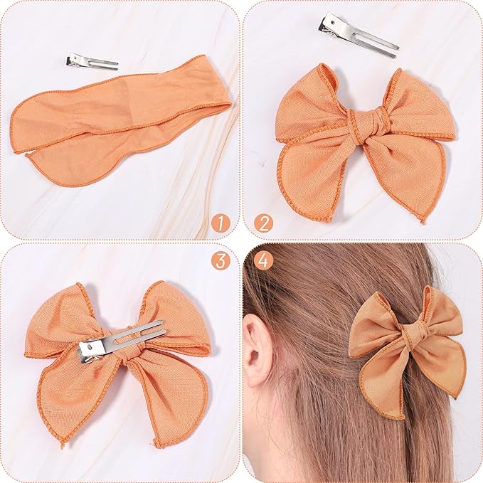 120pcs Double Prong Curl Clips, Metal Hairpins for Hair Styling and Bows, Salon-Grade Hair Clips for Curling (Silver)
