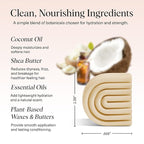Kitsch Coconut Oil Conditioner Bar - Hair Conditioner For Women and Men - Deep Moisturizing, Nourishes, Hydrate & Soften Damaged Dry Hair - Silicone, Paraben & Sulfate Free - 2.7 oz