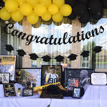 Congratulations Banner, NO DIY Graduation Banner - Image 4