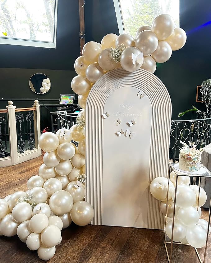 118Pcs Pearl Balloon Garland Arch Kit - Image 6