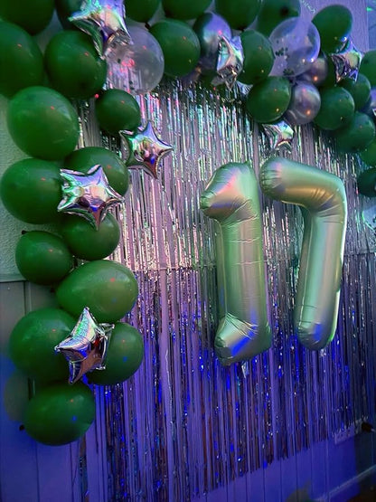 Oliver Green Number 5 Balloon 40 inch, Birthday Party Balloons Decorations | - Image 5