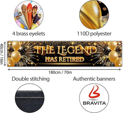 Happy Retirement Banner - Image 2