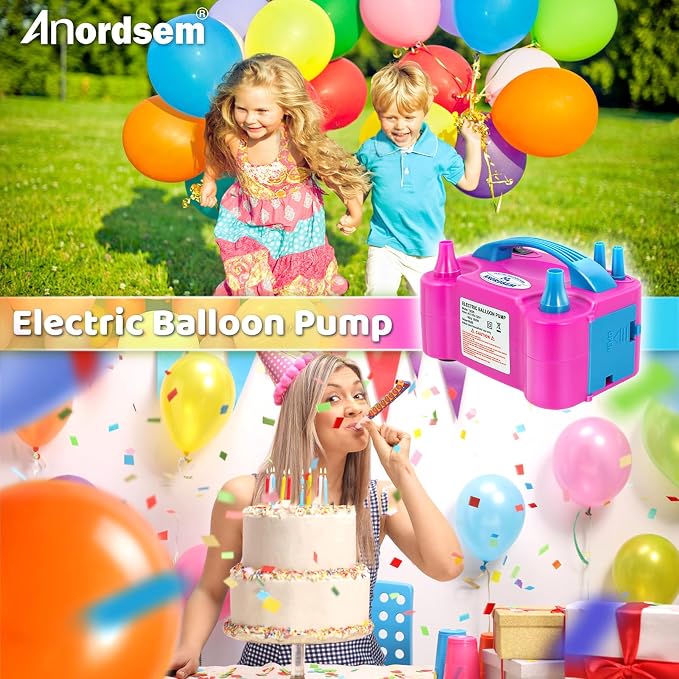 Anordsem Electric Balloon Air Pump: Polypropylene Plastic Case - Image 7