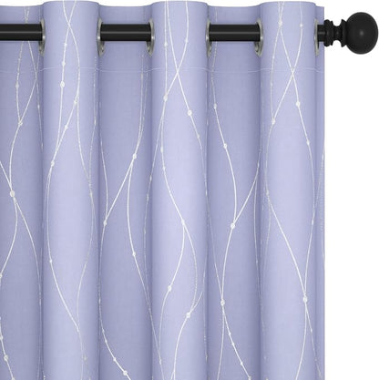 Deconovo Living Room Curtains 95 Inches Long, Thermal Insulated, Room Darkening by Unknown