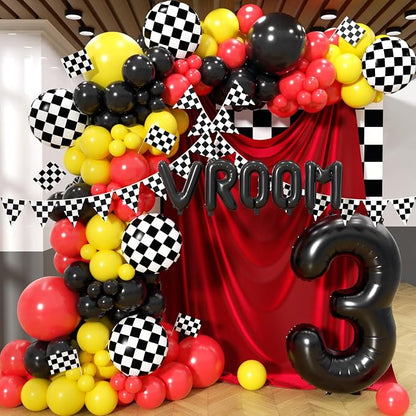 Race Car Balloons Arch Kit by Unknown