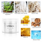 Temporary Hair Color for Kids, Ultikare White Hair Dye Washable Natural Hair Wax Color Chalk Mud Cream DIY Hairstyle Clay For Dark Hair Halloween, Cosplay, Party, Christmas Gift Girls 3.4 Fl Oz