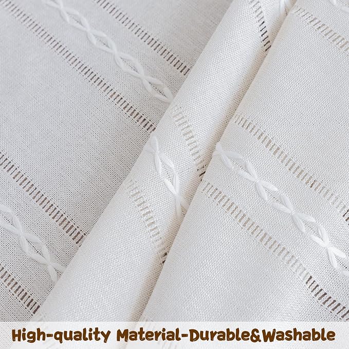Sutuo Home Boho Curtain for Bedroom Living Room 72 Inches Long, Semi-Blackout - Image 6
