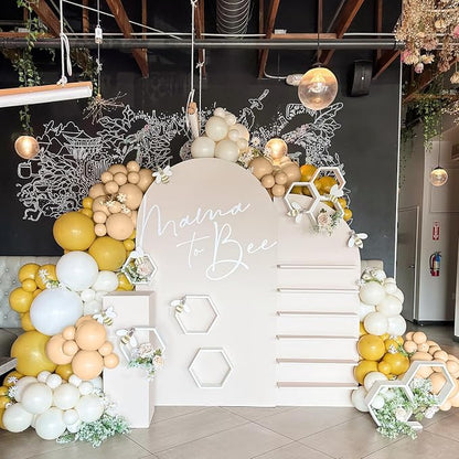 Mustard Yellow Balloon Garland Kit - Image 2