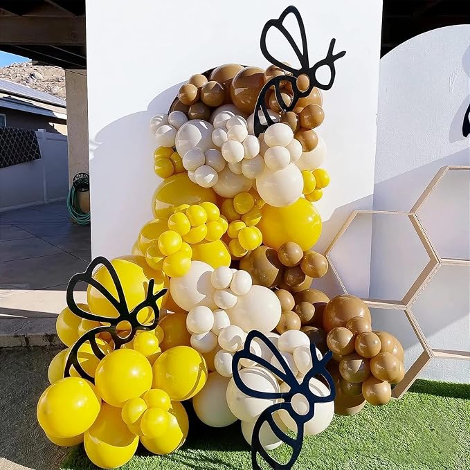 FOTIOMRG Yellow Balloons 12 inch, 50 Pack Yellow Party Balloons Good Quality - Image 5