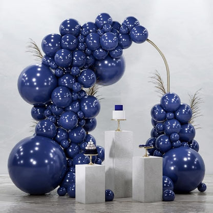 PartyWoo Navy Blue Balloons 99pcs Dark Blue Color 36 18 12 10 5 Inch | 36 18 12 by PartyWoo
