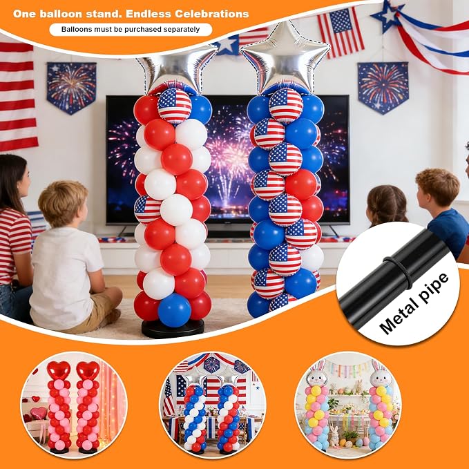 Balloon Stand 15-56 Inch Height Adjustable Balloon Stands - Image 4