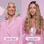 Mermade Hair PRO Hair Waver 1.25" - Hair Waver 3 Barrel, 3 Barrel Curling Iron 1 1/4 Inch, Ceramic Barrel Waver for Thick, Thin, Long, or Short Hair - 1.25"