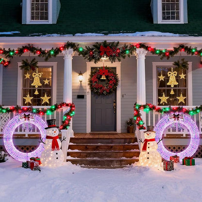 Yescom 3 Piece Wreath Hanger for Front Door Hooks - Image 3