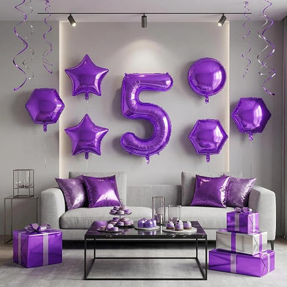 Number Balloons for Birthday Decorations - Image 7