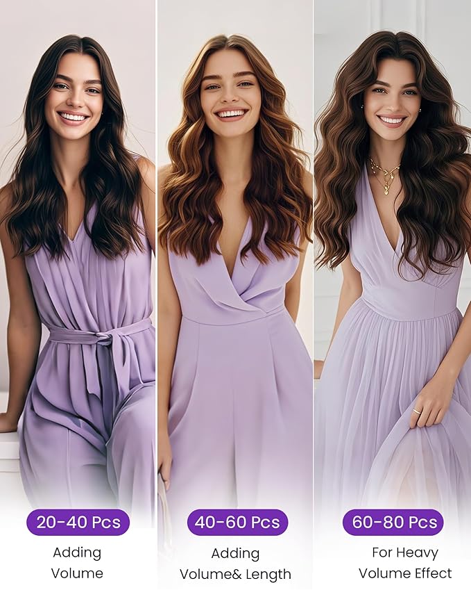 LaaVoo Tape in Hair Extensions Blonde Human Hair Tape in Extensions 100G 40Pcs 18Inch Tape Hair Extensions Ash Blonde Highlights with Bleach Blonde Human Hair Extensions Tape in Silky Soft