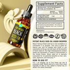 Maju Superfoods Black Seed Oil - 3 Times TQ, Cold-Pressed, Travel Size, 100% Turkish Black Cumin Seed Oil, Liquid Pure Blackseed, Glass Bottle, 2 Oz