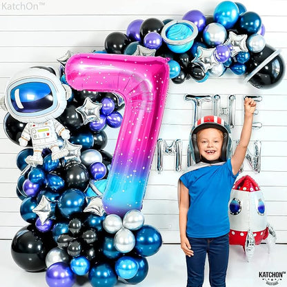 KatchOn, Rainbow Number 7 Balloon - Image 5