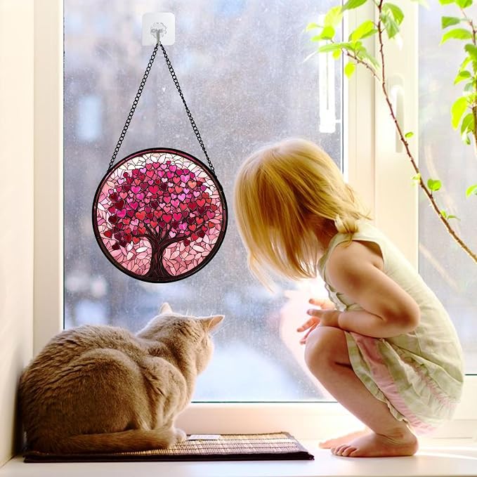 Stained Glass Window Hanging, Birthday Gifts - Image 3
