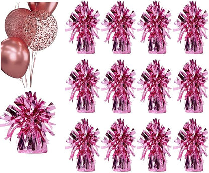 Balloon Weights, 12 Pieces, Weight 0.36Lb | Aluminum Foil, Suitable by Unknown