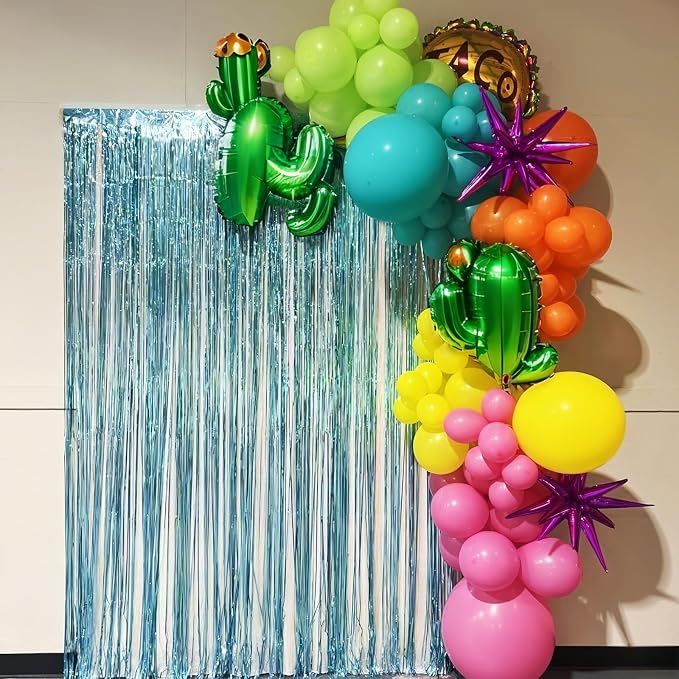 Fiesta Balloon Arch Kit, Rainbow Balloon Garland - Image 5
