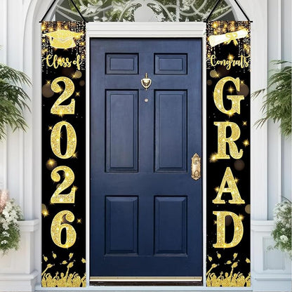 2026 Graduation Decorations Porch Banner Outdoor Waterproof by Unknown
