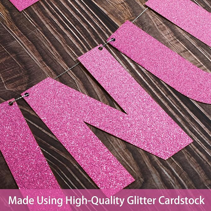 TaoBary 112 Pcs DIY Letter Kit Glitter Customizable Banner Letters Include 107 - Image 4