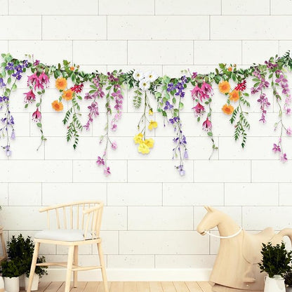 Cheerland Flower Banner Wildflower Garland Floral Party Decorations Waterproof by Cheerland