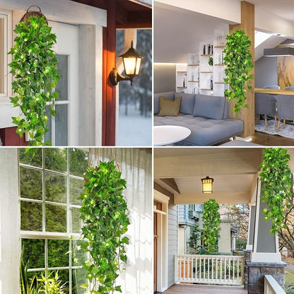 RECUTMS Fake Hanging Ivy Vines Plants - Image 6