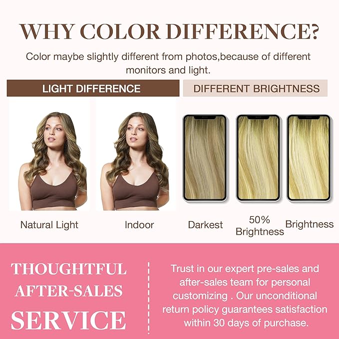 GOO GOO Clip in Hair Extensions Real Human Hair, Remy Human Hair Extensions Clip ins for Women, Natural Human Hair, 18inch 130g 7Pcs, 5A/90/16F Bahamian Balayage