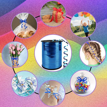 Metallic Shiny Curling Ribbon，500 Yard，1/5" - Image 4