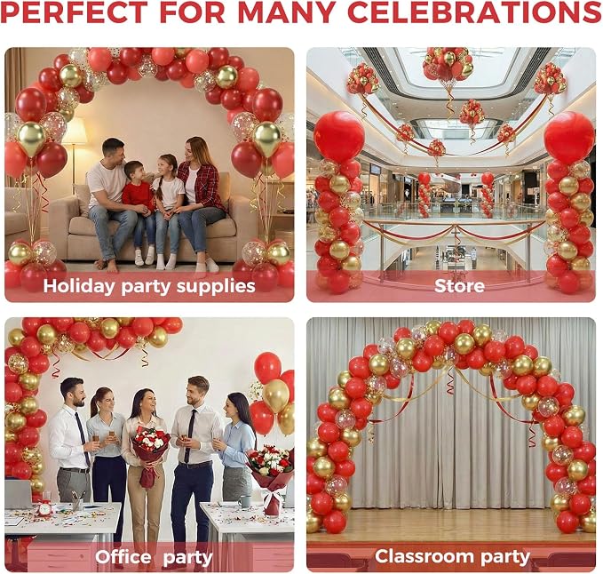 LovesTown Red and Gold Balloons - Image 5
