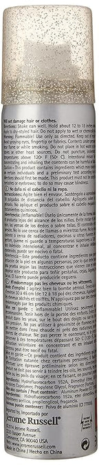 Jerome Russell Hair and Body Glitter Spray, Silver, 2.2 Ounce