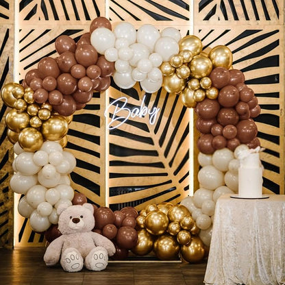 110pcs Brown Balloon 12 inch - Image 6