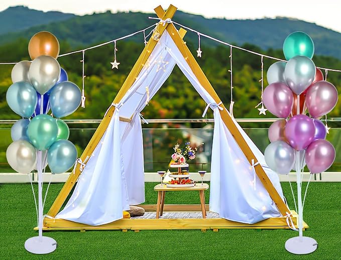 2 Sets of Balloon Stand Kit - 62in Balloon Stands - Image 6