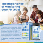 pH Test Strips for Urine & Saliva – 100 Easy-to-Use Strips for Fast, Accurate pH Testing at Home, Get Clear Acid-Alkaline Balance Results in Seconds, Perfect for Tracking Your Body's pH, 4.5-9.0 Range