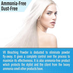 Hair Bleaching Powder for Dark Hair Lightening Blonde Hair Salon Quality Safe at Home (1.05 oz (pack of 3))
