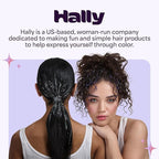 Bleach Kit by Hally Hair, Totally Clean Bleach - Hair Lightener Kit Includes Toning Cream Bleach & Developer & Conditioner - Gentle Nourishing Hair Bleaching Lifts Up to 8 Levels, Vegan & Cruelty Free