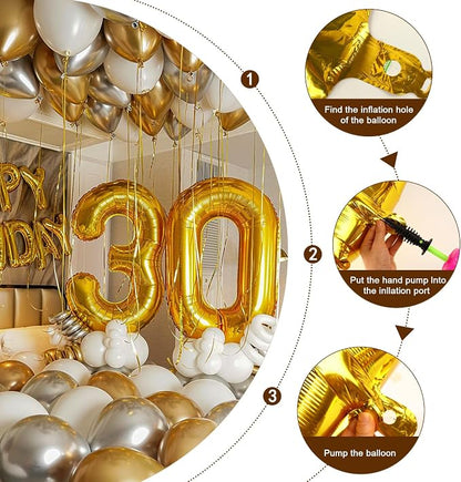 29 Balloon 40 inch Gold Number Balloons - Image 5